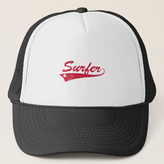 Retro Surfer Truckerkappe (Vorderseite)