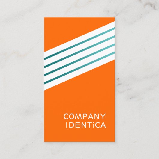 Retro-Surfer Visitenkarte (Vorderseite)