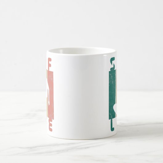 Retro-Surfgeschenk Kaffeetasse (Mittel)
