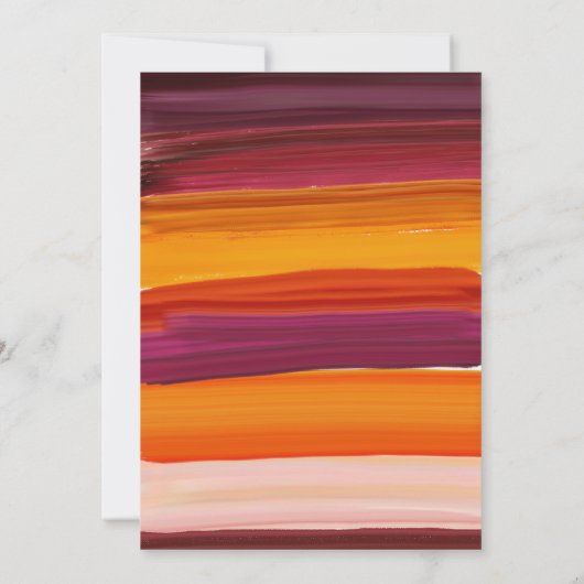 Retro Surfing - Einladung zum Geburtstag (Rückseite)