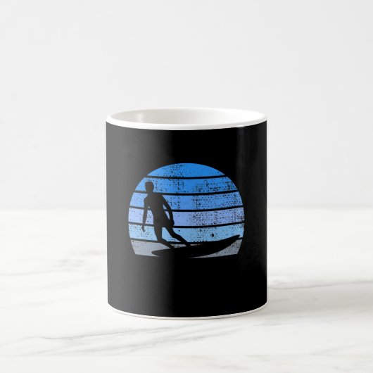 Retro Surfing Kaffeetasse (Mittel)