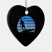 Retro Surfing Keramik Ornament (Rechts)