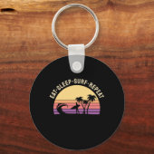 Retro Surfing Schlüsselanhänger (Vorderseite)