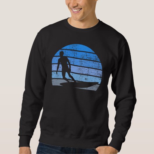 Retro Surfing Sweatshirt (Vorderseite)