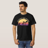 Retro Surfing T-Shirt (Vorne ganz)
