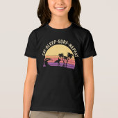Retro Surfing Tri-Blend Shirt (Vorderseite)