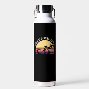 Retro Surfing Trinkflasche