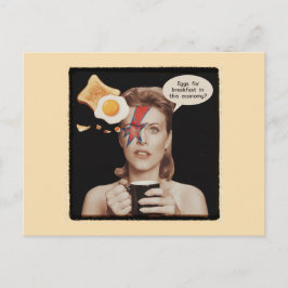 Retro Surreal Egs zum Frühstück, in dieser Wirtsch Postkarte