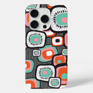 Retro Sushi Box Blume Quadrate farbiges Muster Case-Mate iPhone Hülle