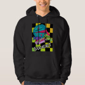 Retro süß wie Candy Hoodie (Vorderseite)