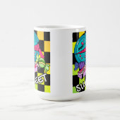 Retro süß wie Candy Kaffeetasse (Mittel)