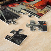 Retro Süße Tätowierte Goth Mädchen Puzzle (Seite)