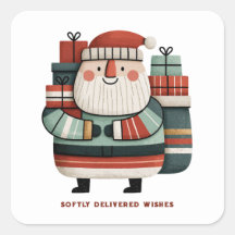 Retro Süßer Weihnachtsmann Feiertagsgeschenke