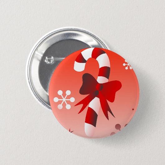 Retro Süßigkeit Button (Vorne & Hinten)