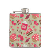 Retro Süßigkeiten Flachmann (Vorderseite)