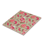 Retro Süßigkeiten Fliese (Seite)