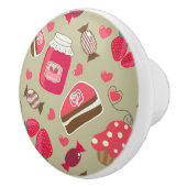 Retro Süßigkeiten Keramikknauf (Rechts)