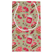 Retro-Süßigkeiten Kleine Geschenktüte (Rückseite)