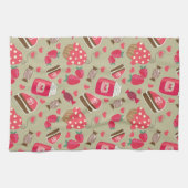 Retro Süßigkeiten Küchentuch (Horizontal)