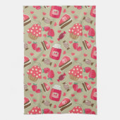 Retro Süßigkeiten Küchentuch (Vertikal)