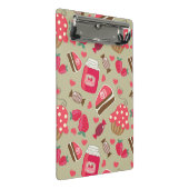 Retro Süßigkeiten Mini Klemmbrett (Schrägansicht)