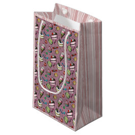 Retro-Süßigkeiten - Rosa Kleine Geschenktüte
