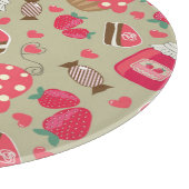 Retro Süßigkeiten Schneidebrett (Ecke)