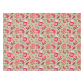 Retro Süßigkeiten Tischdecke (Vorderseite (Horizontal))