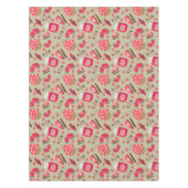 Retro Süßigkeiten Tischdecke (Vorderseite)