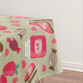 Retro Süßigkeiten Tischdecke (Beispiel)