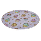 Retro Süßigkeitens-Muster Schneidebrett (Ecke)