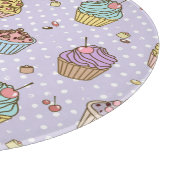 Retro Süßigkeitens-Muster Schneidebrett (Ecke)