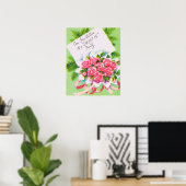 Retro Sweet 16 Einladung Poster (Heimbüro)