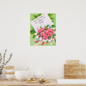Retro Sweet 16 Einladung Poster (Küche)