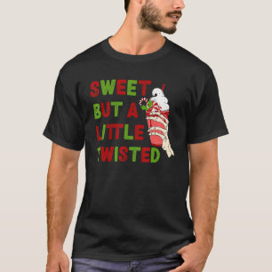 Retro Sweet, aber ein wenig gefleckt frohe Weihnac T-Shirt