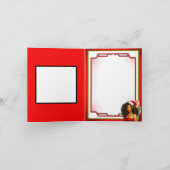 Retro Sweet but Twisted Christmas Pinup Dankeskarte (Innenseite)