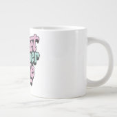 Retro Sweet Summer Time Jumbo-Tasse (Rechts)