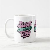 Retro Sweet Summer Time Kaffeetasse (Links)