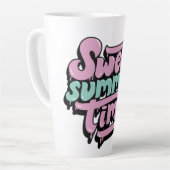 Retro Sweet Summer Time Milchtasse (Linke Ecke)