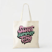 Retro Sweet Summer Time Tragetasche (Vorne)