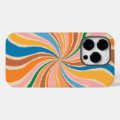 Retro Swirl Abstrakt Art iPhone / iPad Gehäuse Case-Mate iPhone Hülle (Rückseite (Horizontal))