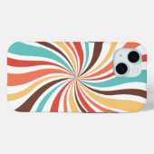 Retro Swirl Abstrakt Art iPhone / iPad Gehäuse Case-Mate iPhone Hülle (Rückseite (Horizontal))