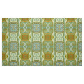 Retro Swirl Aqua Olive Stoff (Fat Quarter (45,7 x 55,9 cm))