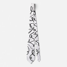 Retro Swirl Modernes Schwarz-weiß