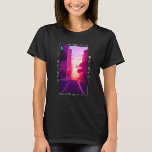 Retro Synthwave Japanisch Vaporwave Art Otaku T-Shirt