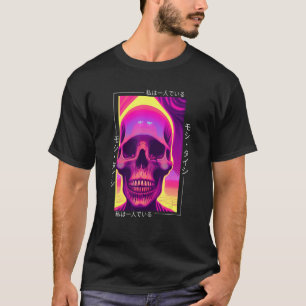 Retro Synthwave Japanisch Vaporwave Otaku Aest der T-Shirt