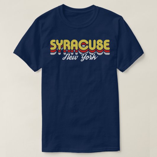 Retro Syrakus T-Shirt (Design vorne)