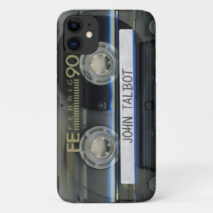 Retro T1 Audiotape Mixtape Kassette Name iPC Case-Mate iPhone Hülle