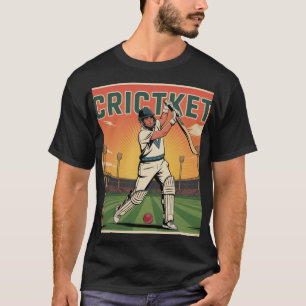 Retro T20 Cricket-Fieber-T-Shirt T-Shirt