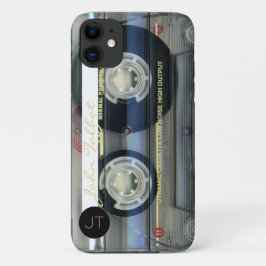 Retro T2 Audiotape Cassette personalisiert iPC Cas Case-Mate iPhone Hülle
